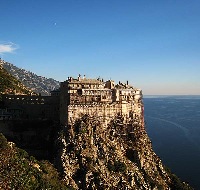 Le monastère de Simonos Petras à l’Athos